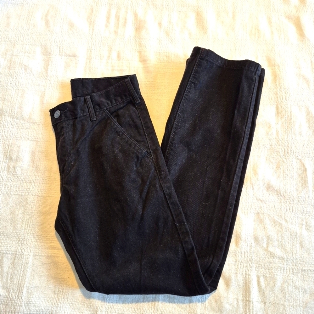 Levi's 511 boys size 12 or 26 x 26 black chino, 4 pockets, VGUC